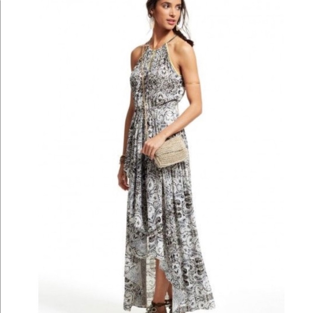 Calypso St. Barths faux wrap maxi dress
